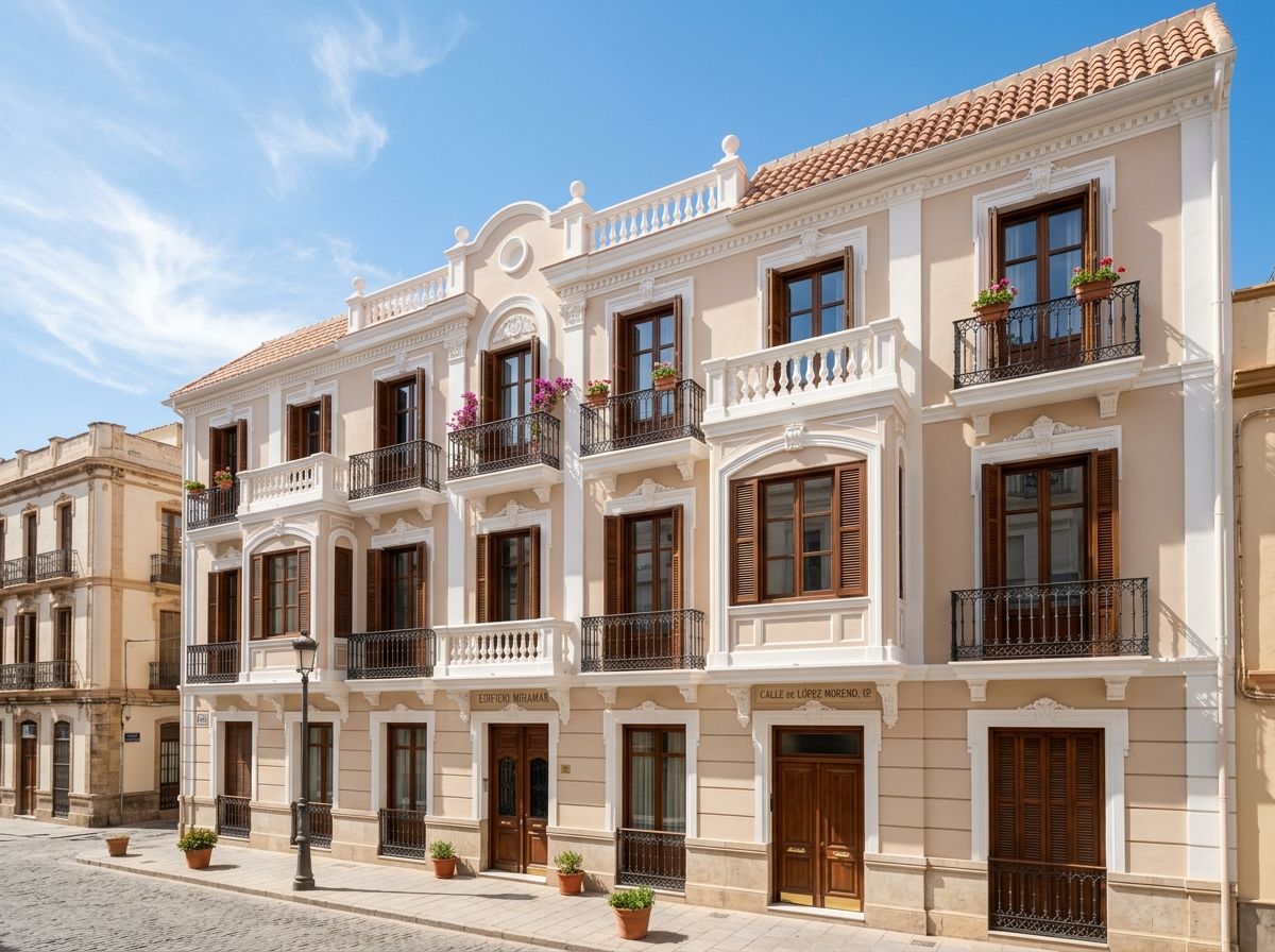 Rehabilitación de fachada en Melilla